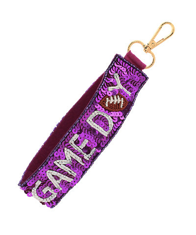 Game Day Charm Wristlet