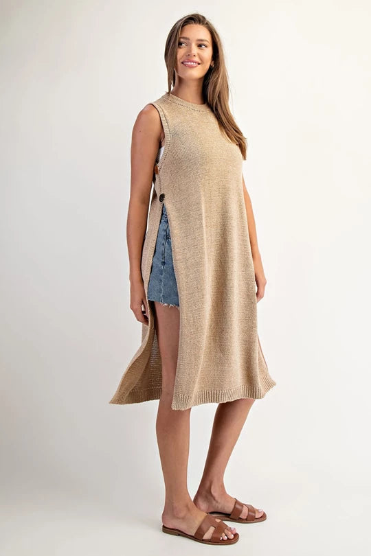 Open Longline Sweater