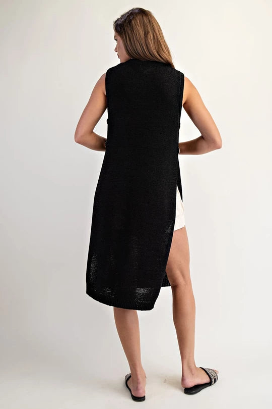 Open Longline Sweater