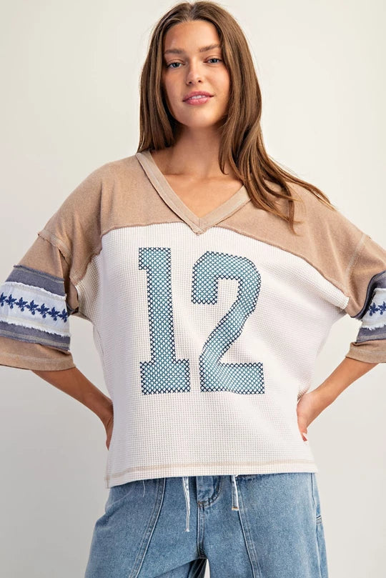 Varsity Waffle Tee