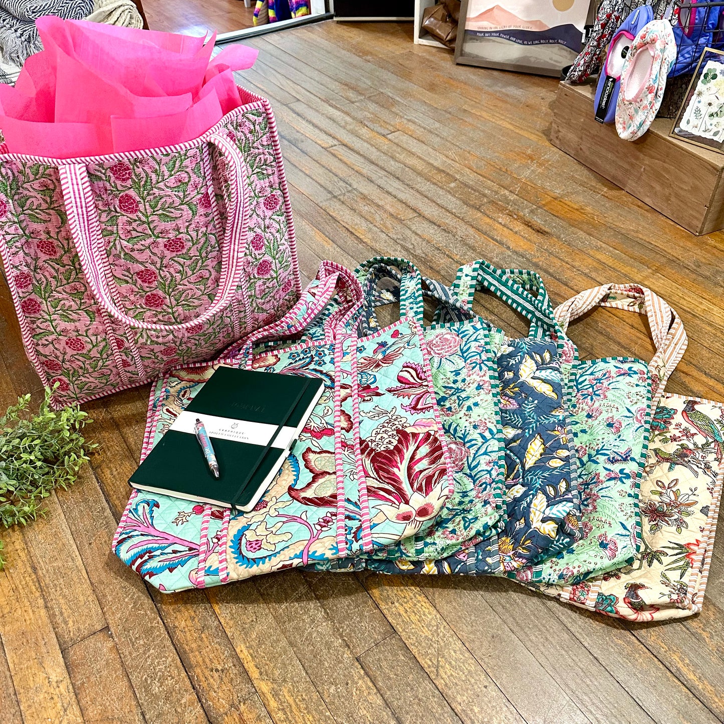 Quilted Tote Bags