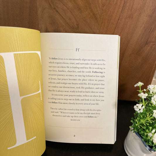 Praying the Alphabet: Connecting with God from A-to-Z