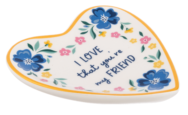 Friend Heart Trinket Dish