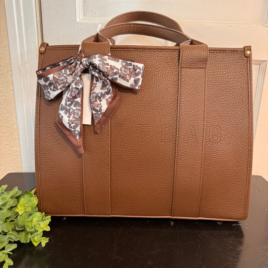3-in-1 Textured Tote, Mini Bag & Wallet Set