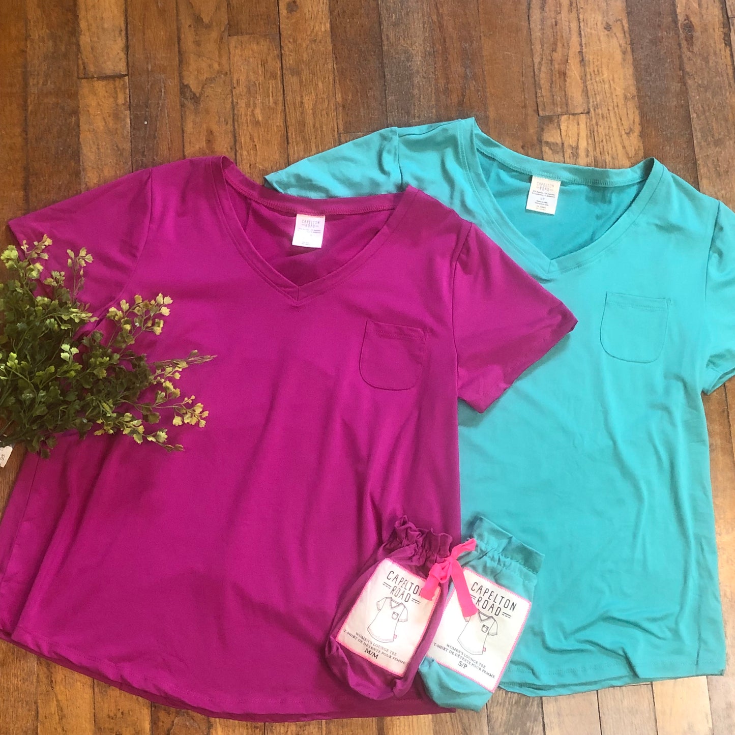 V-neck Bag Tee