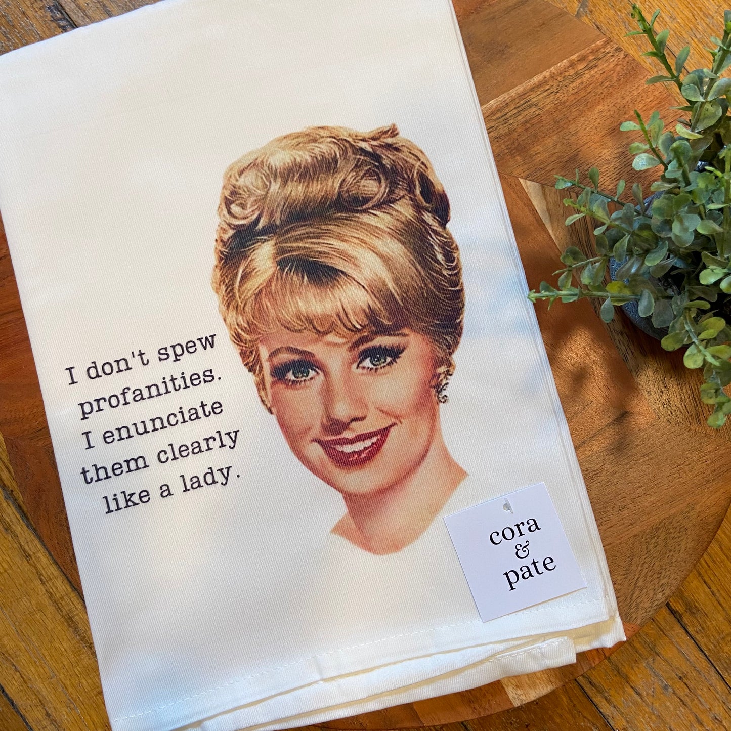 Like A Lady Towel