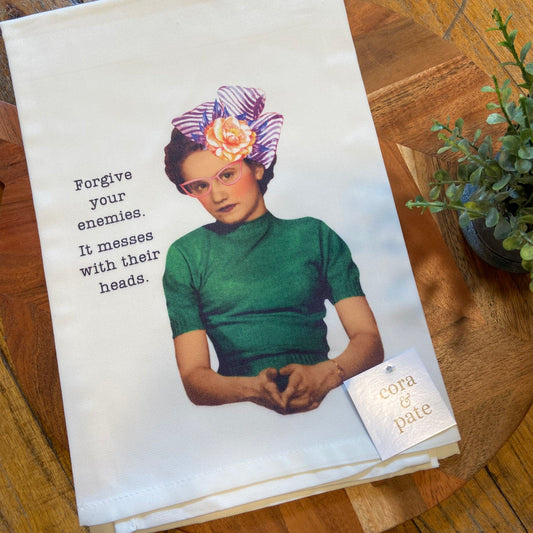 Forgive Your Enemies Towel