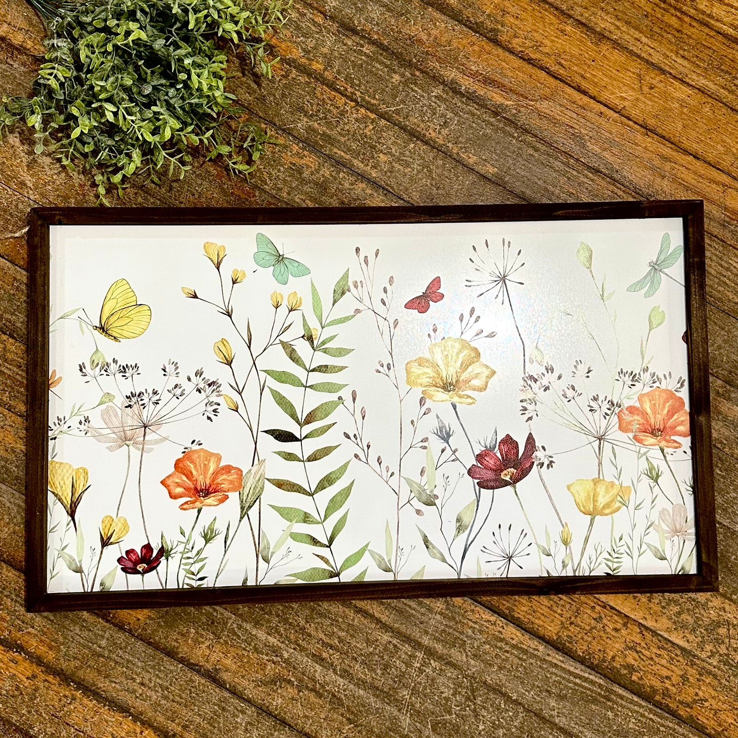 Large Wildflower Art
