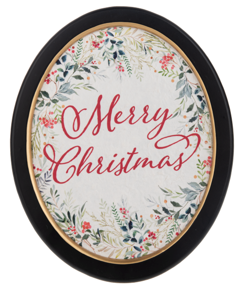 Merry Christmas & Tis the Season Framed Decor