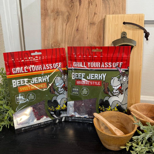 Grill Your A** Off Beef Jerky