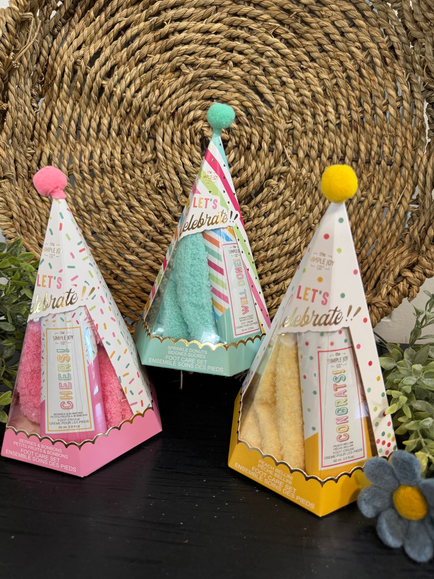 Confetti Foot Care Gift Set