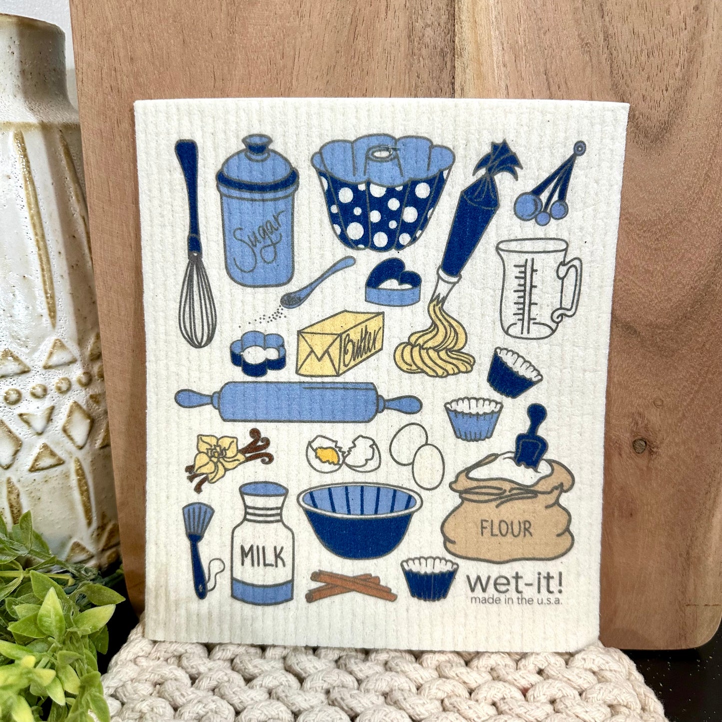 Wet-it! Swedish Dishcloth