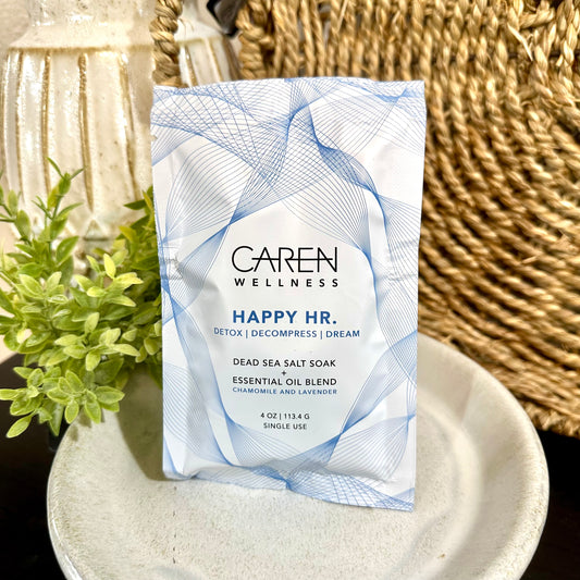 Caren Wellness Happy Hour Salt Soak