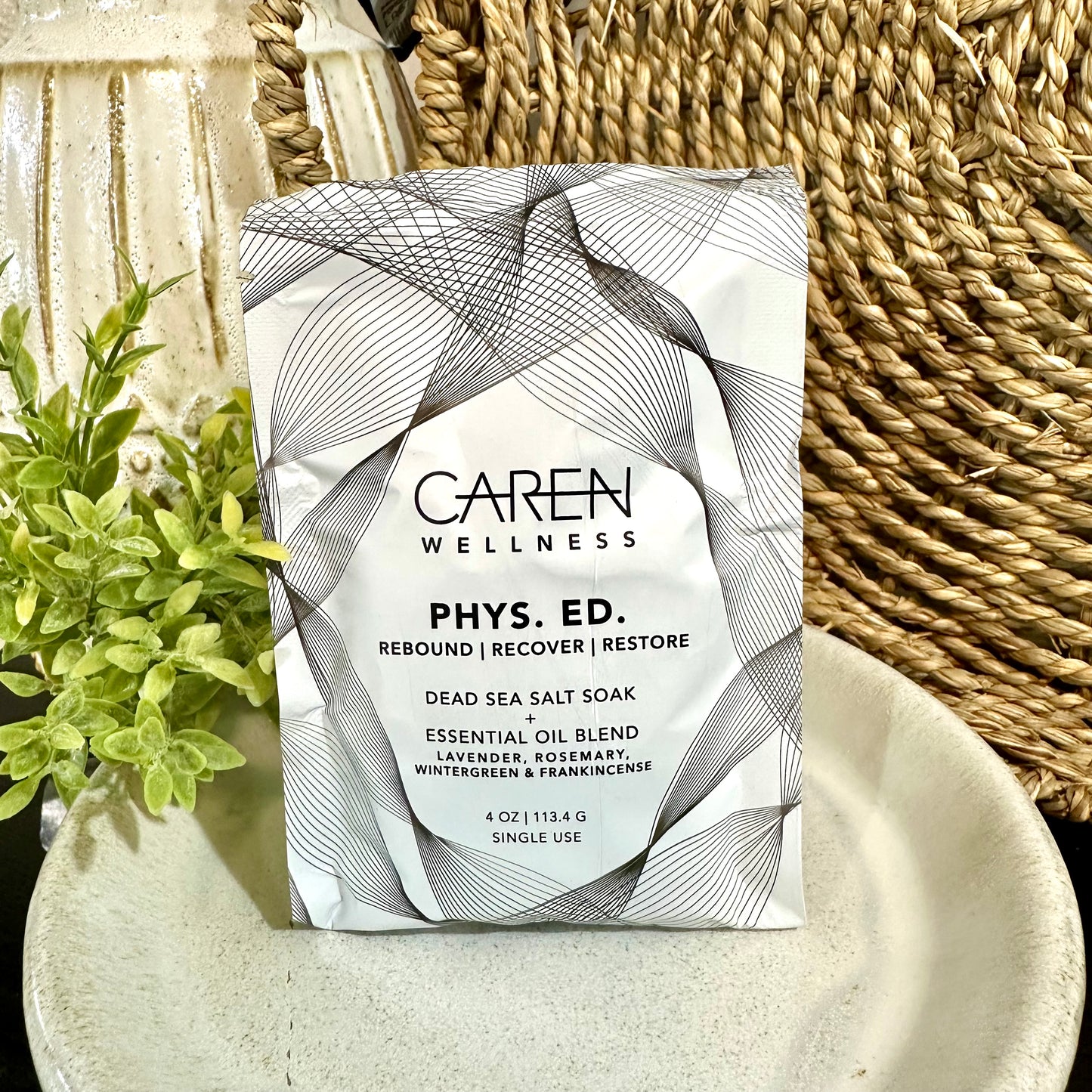 Caren Wellness Phys Ed Salt Soak