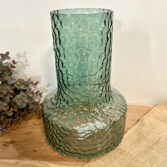 Blue Glass Vase