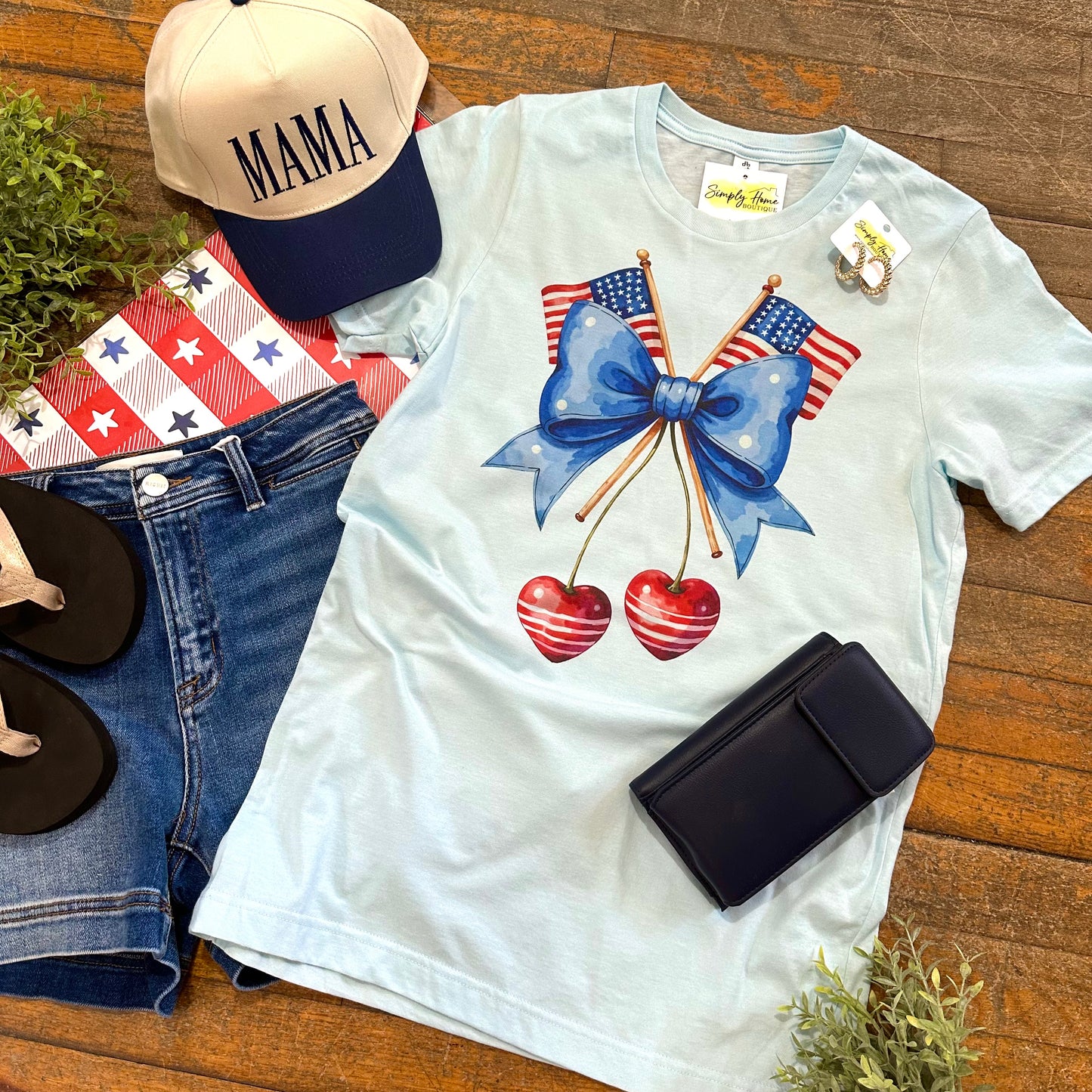 Flags and Cherries Tee