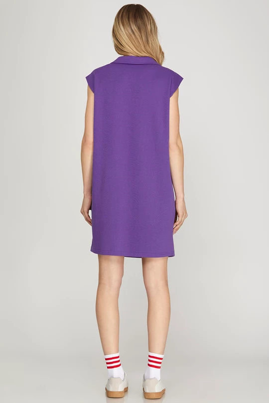 Polo Collar Dress