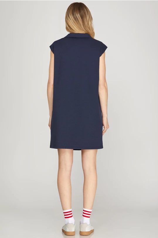 Polo Collar Dress
