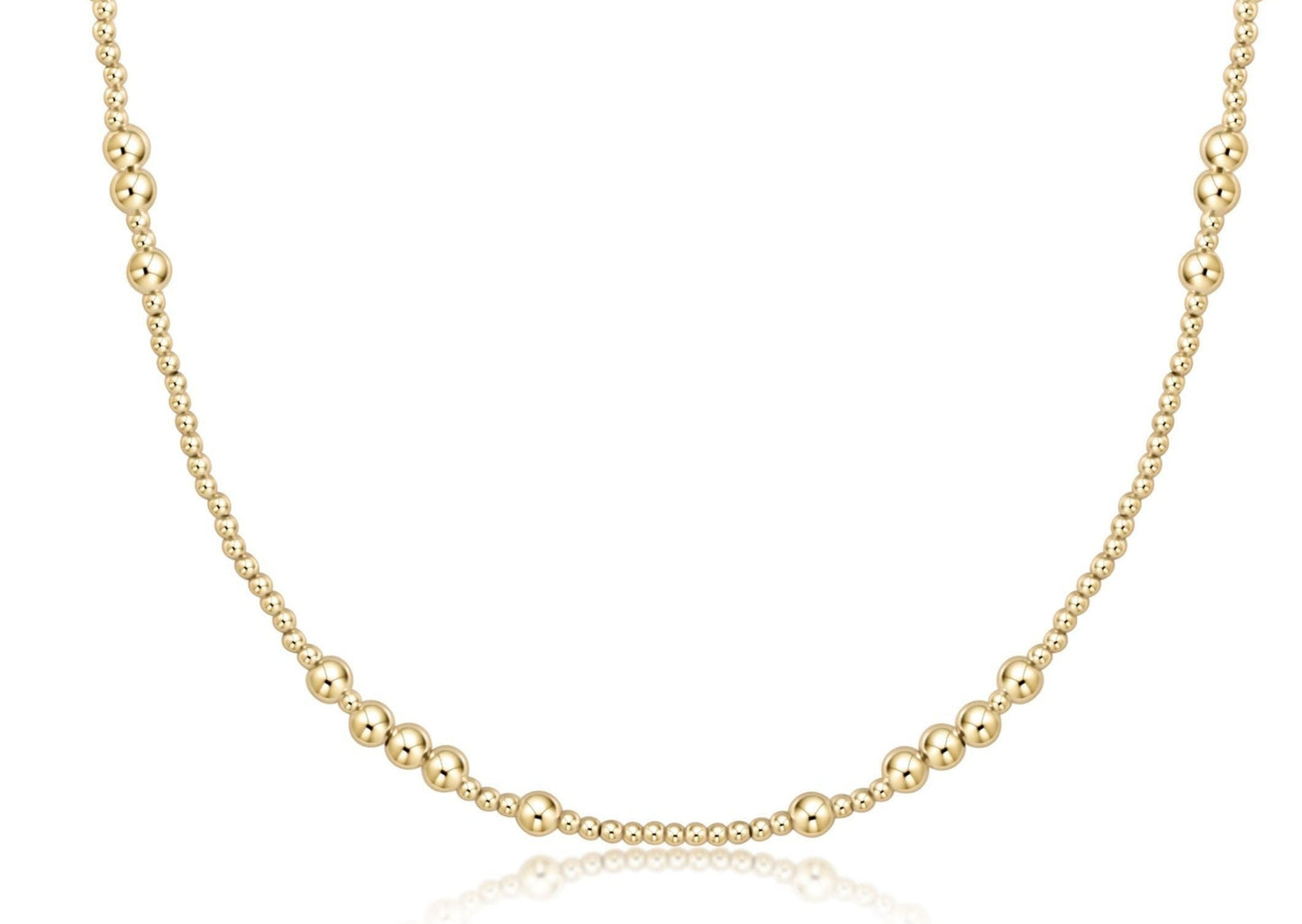 enewton 17" Hope Unwritten Gold 4mm Necklace
