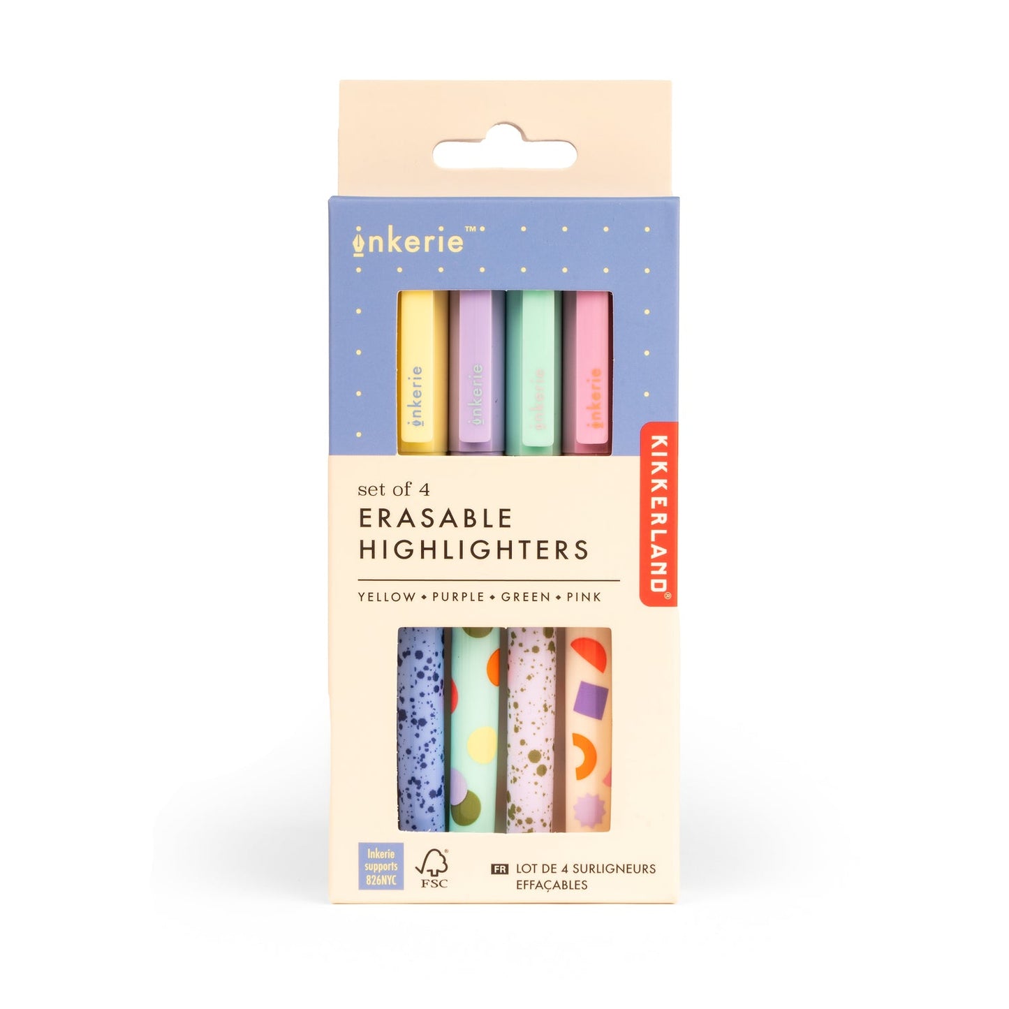 Eraseable Highlighters