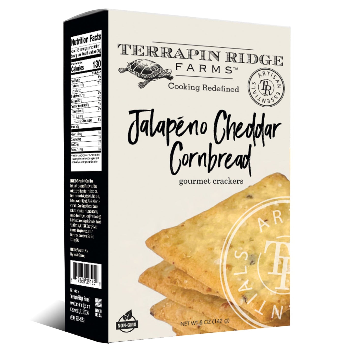 Terrapin Ridge Jalapeno Cheddar Cornbread Crackers