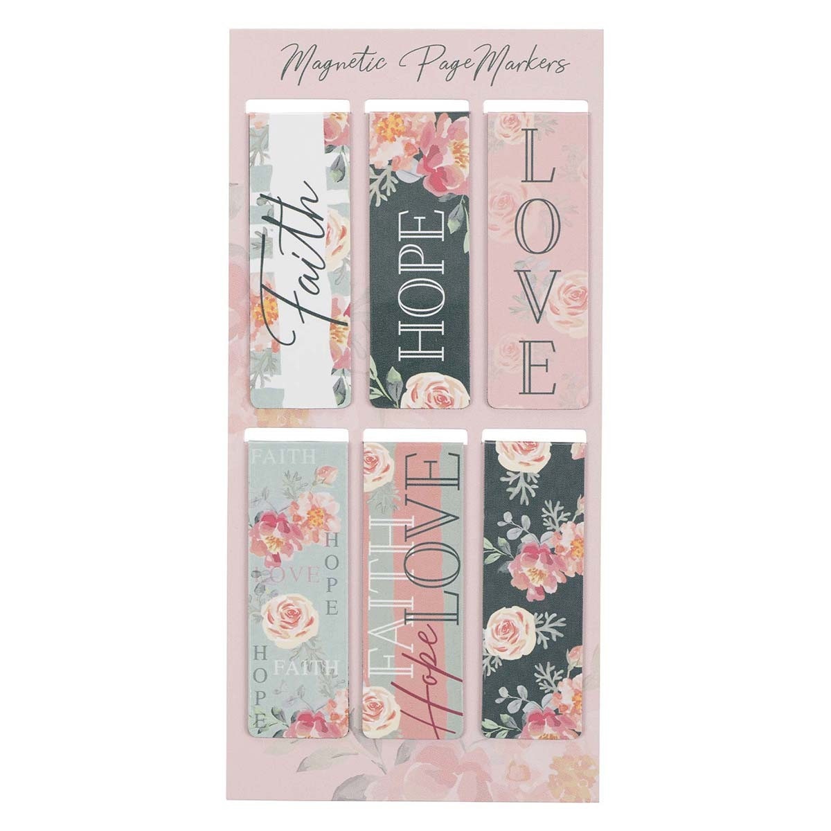 Faith Hope and Love Bookmark Set