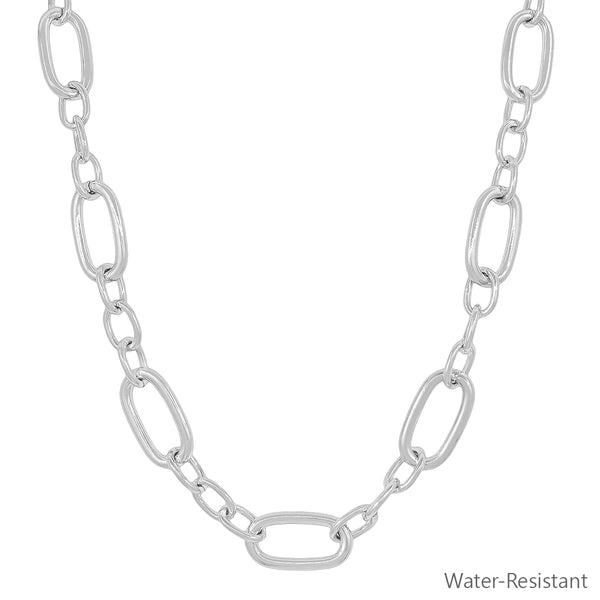 Thick Open Chain Necklace