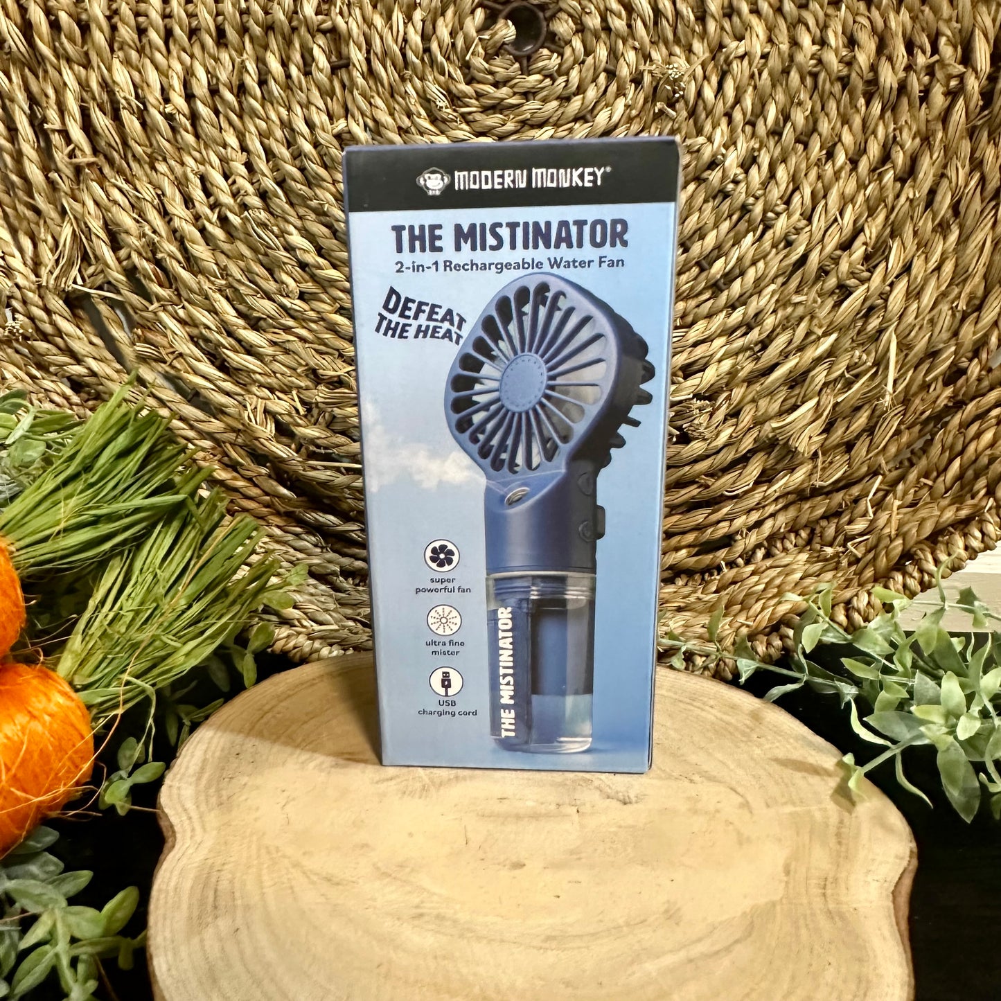 The Mistinator 2-in-1 Rechargeable Water Fan