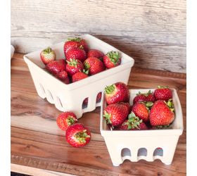 Ceramic Berry Baskets