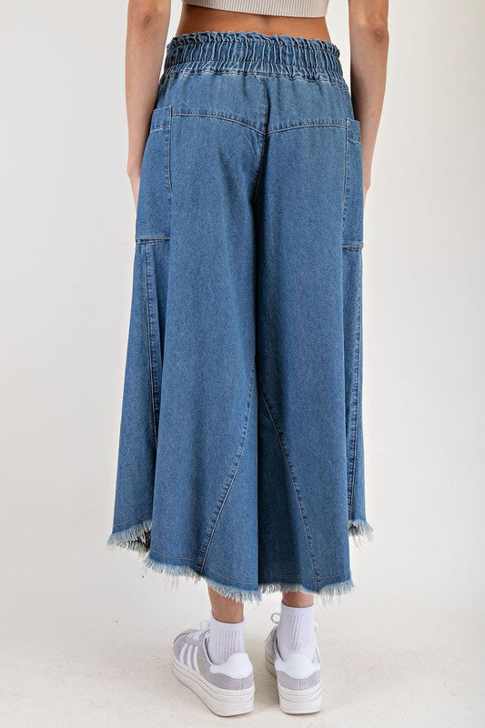 Denim Culottes