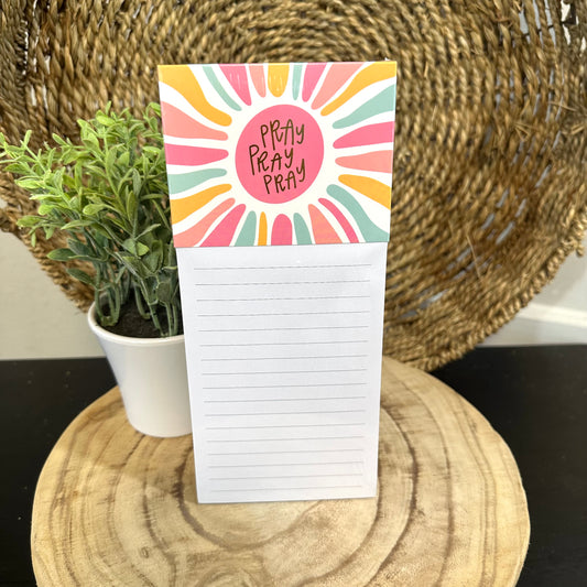Pray, Pray, Pray Magnetic Notepad