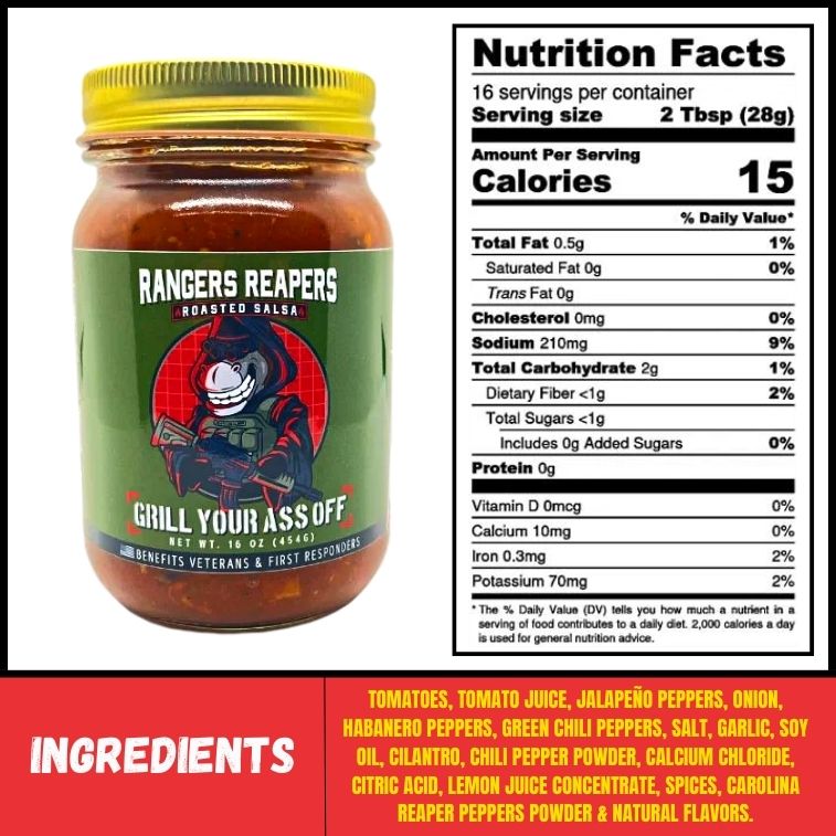 Grill Your A** Off Salsa