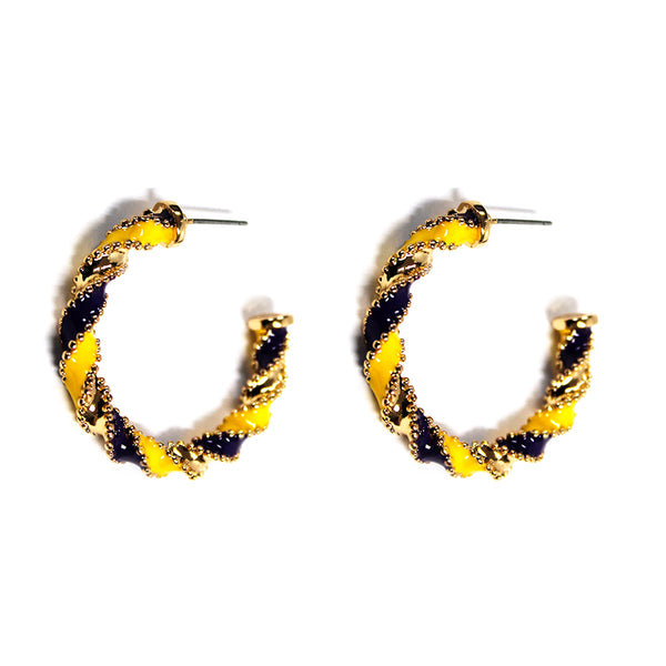 Color Wrapped Earrings