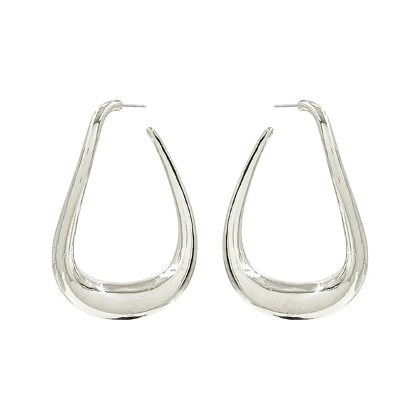 Metal Hoop Earrings
