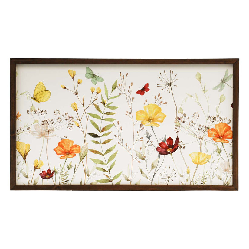 Large Wildflower Art