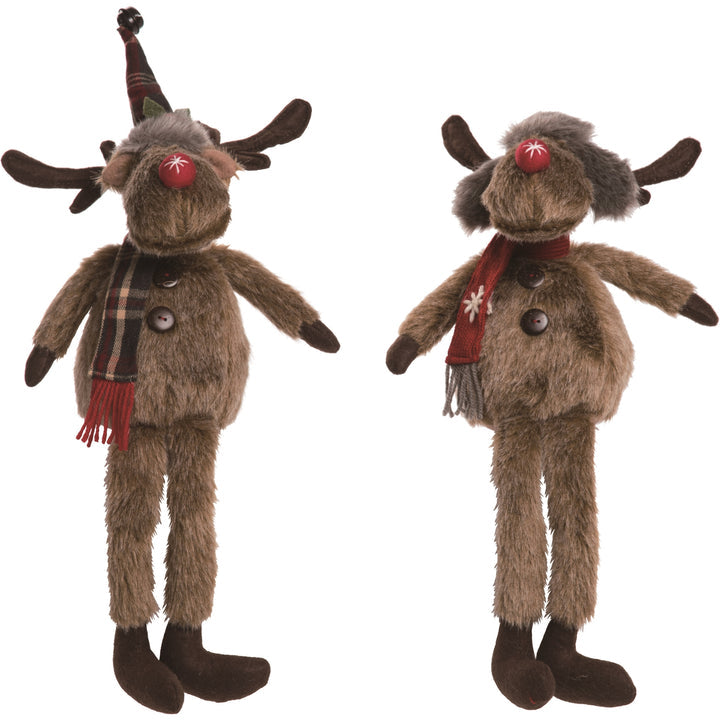 Rustic Moose Shelf Sitter