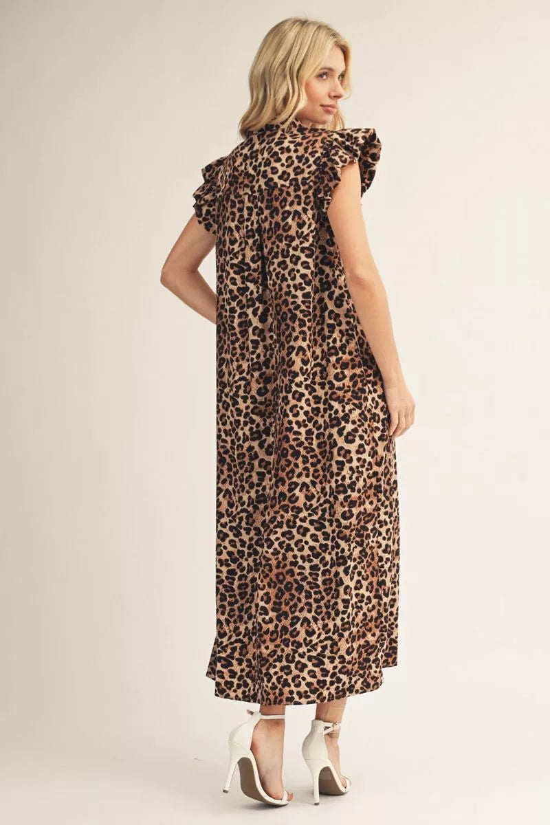 Leopard Midi Dress