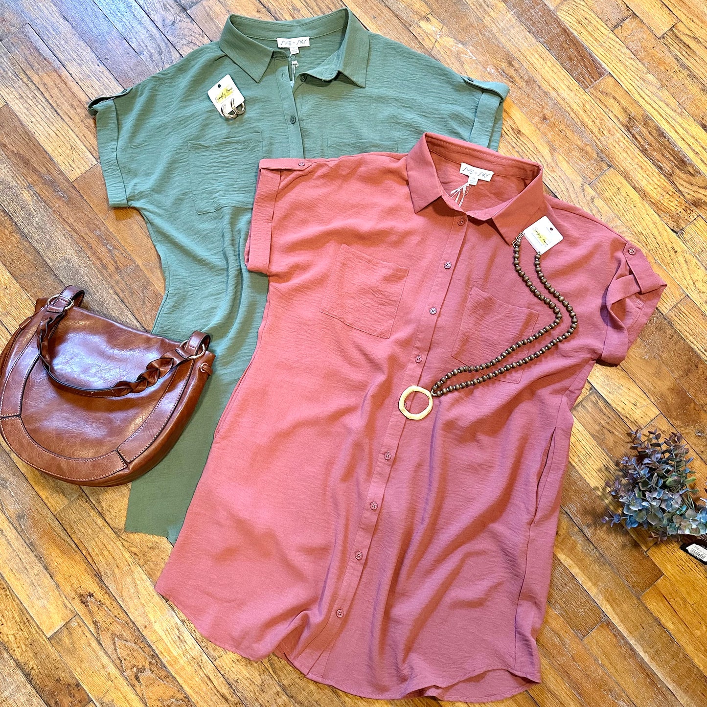 Drop Shoulder Dress