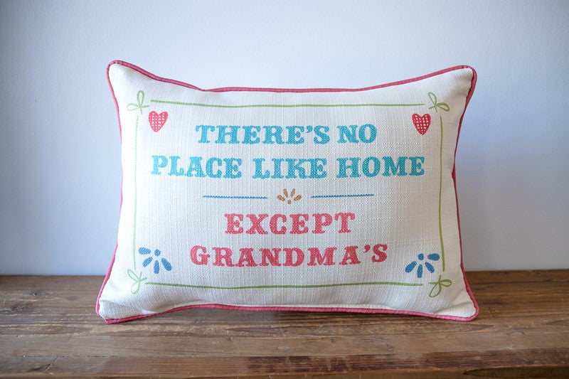 Except Grandma's House Custom Pillow