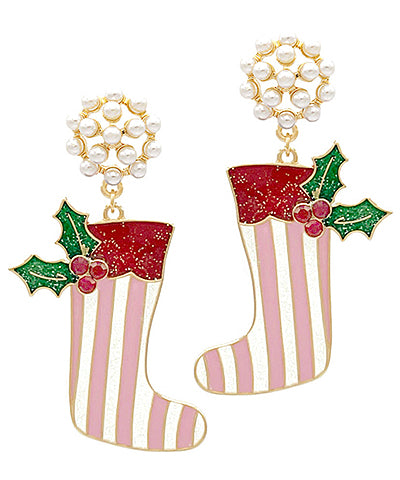 Christmas Stocking Earrings
