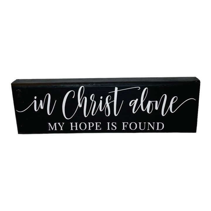 Christ Alone Sign
