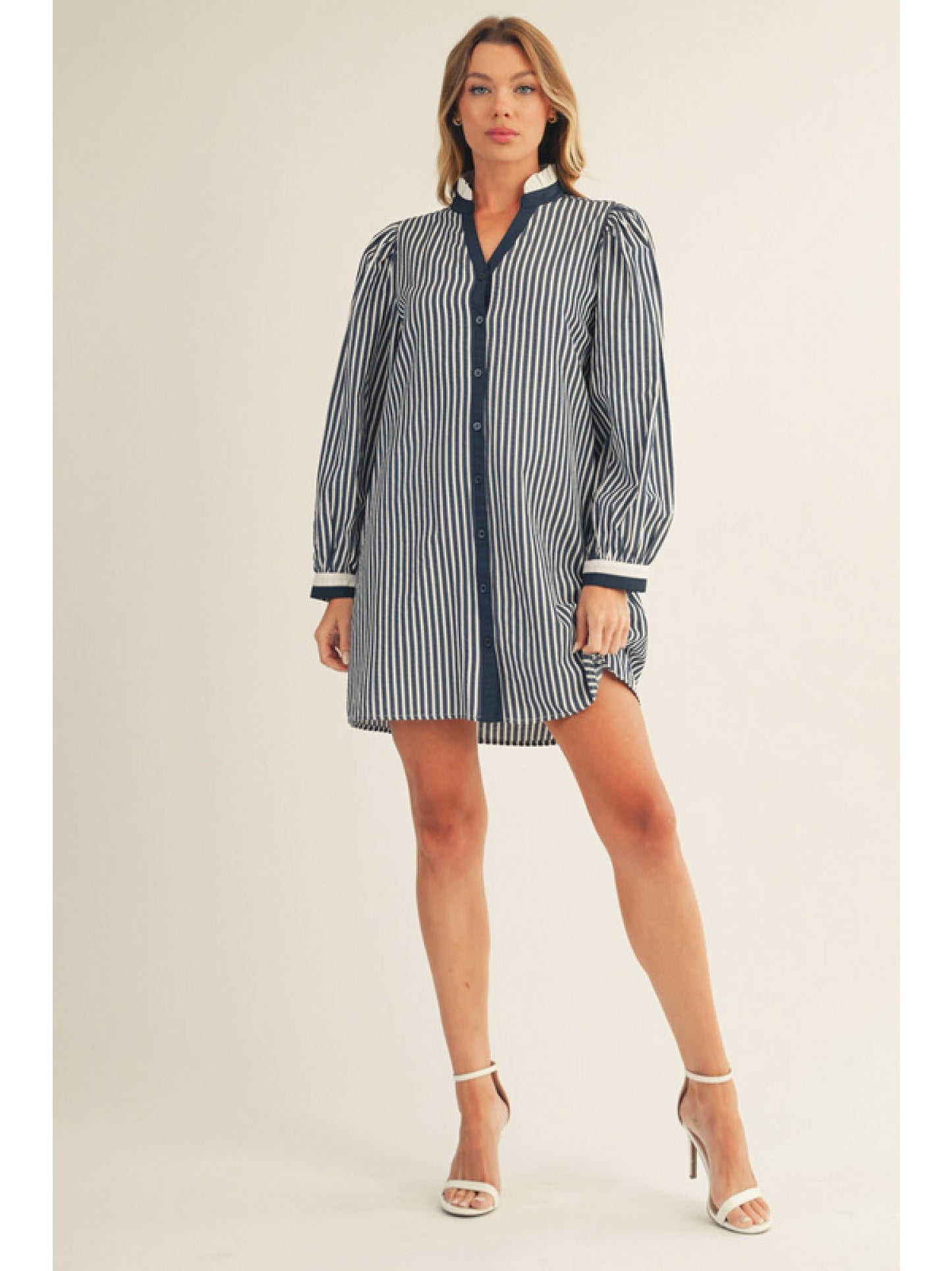 Stripe Shift Dress
