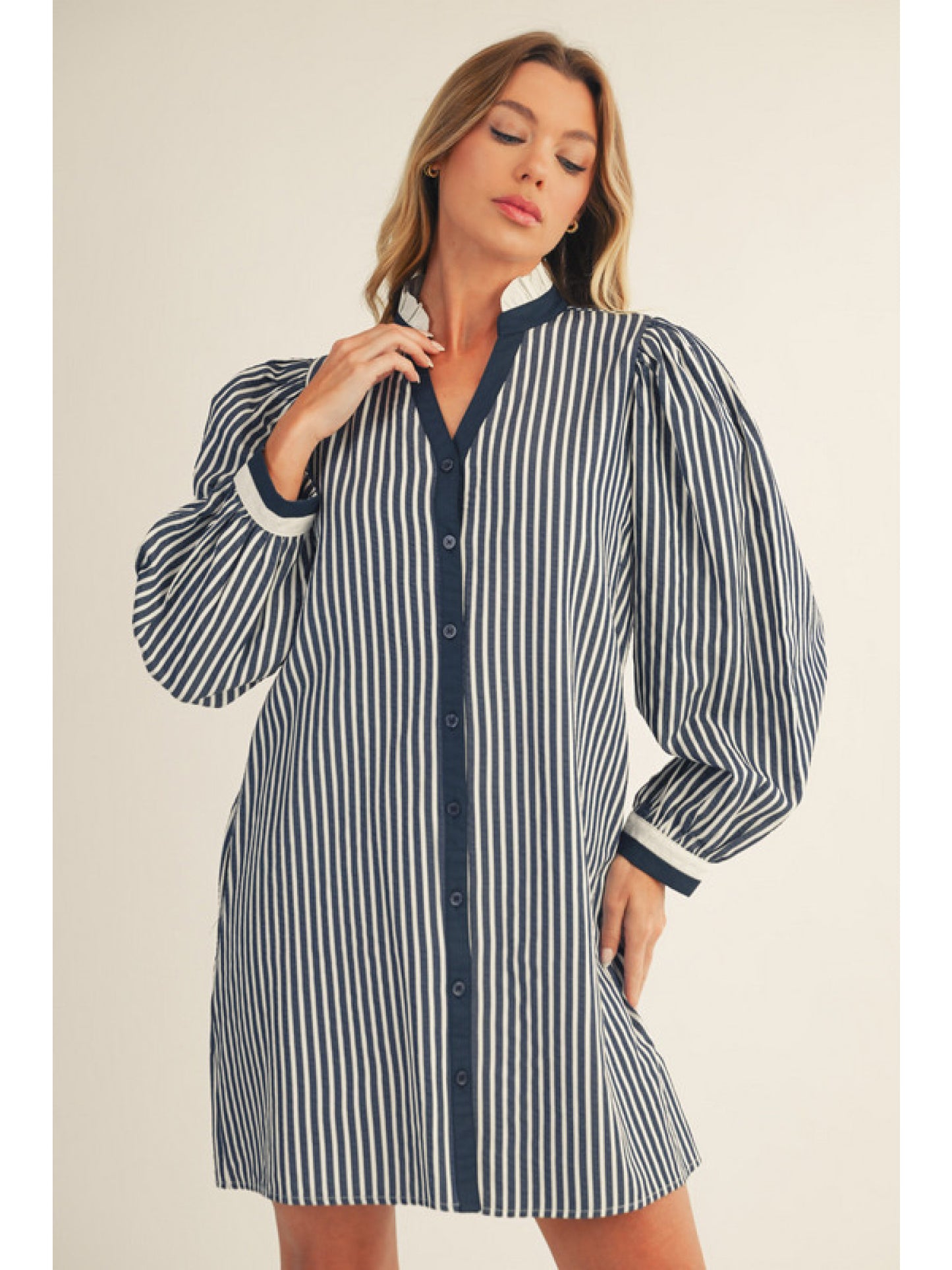 Stripe Shift Dress