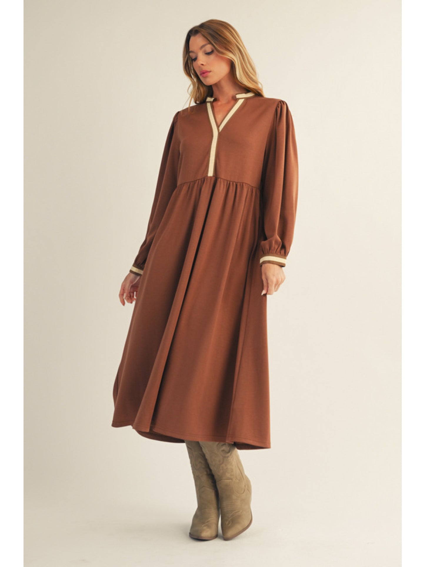 Mocha Midi Dress