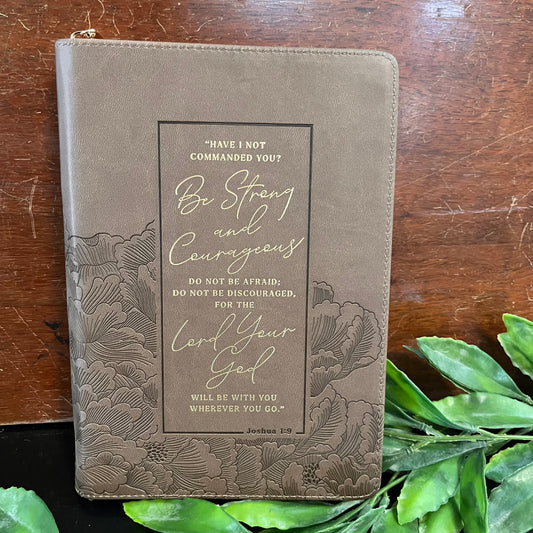 Strong & Courgeous Leather Journal