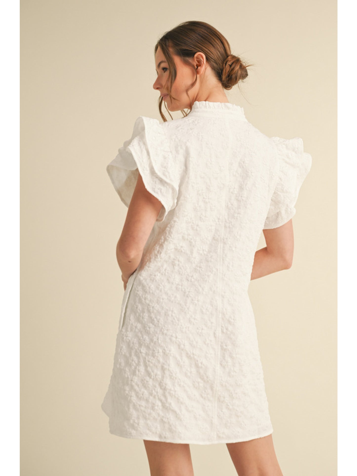 Floral Embroidered Dress