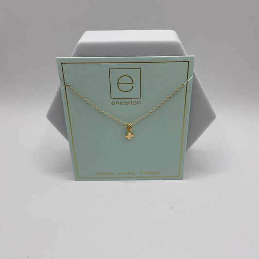 enewton 16" Necklace Gold- Signature Cross Charm