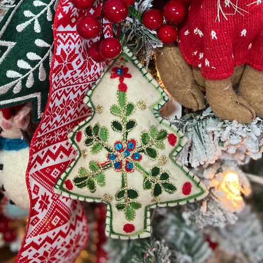 Wool Tree Ornament