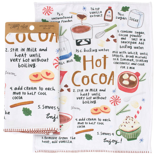 Hot Cocoa Kitchen Towel