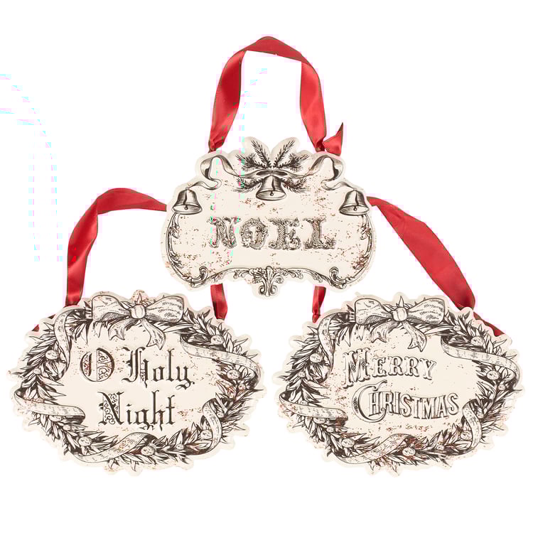 Vintage Christmas Ornament Set